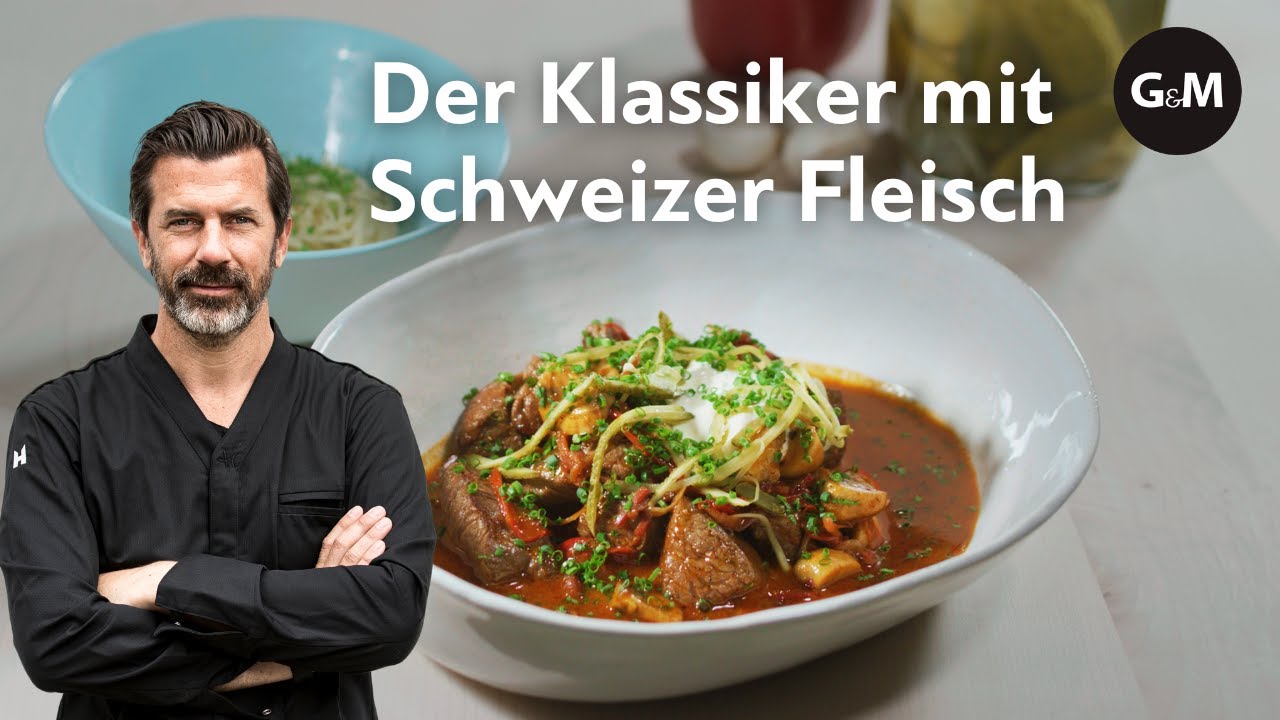 Rindsfilet Stroganoff by Caminada | GaultMillau Schweiz