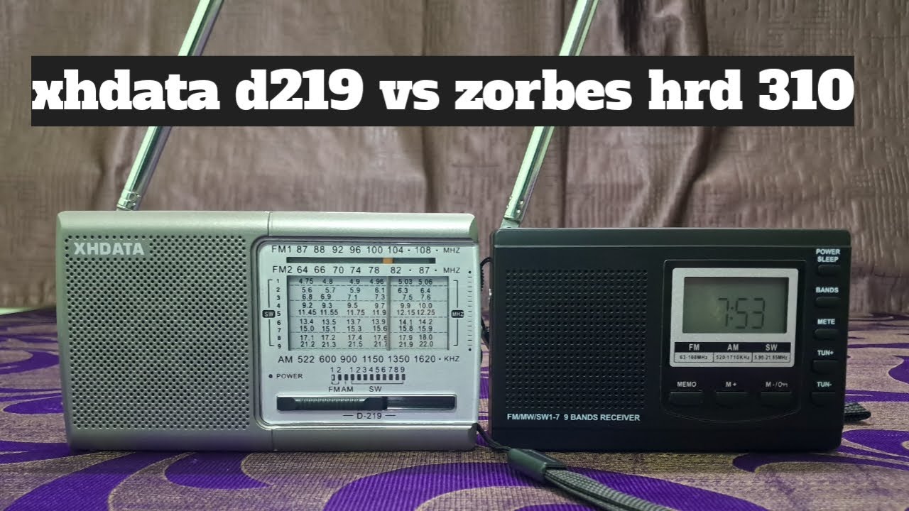 Xhdata d219 vs zorbes hrd 310 comparison and review in hindi India 🇮🇳 👌 ♥️