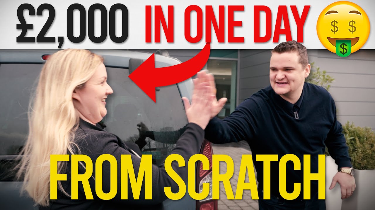 Millionaire Helps Poor Woman Make £2000 in 1 Day by Property Deal Sourcing