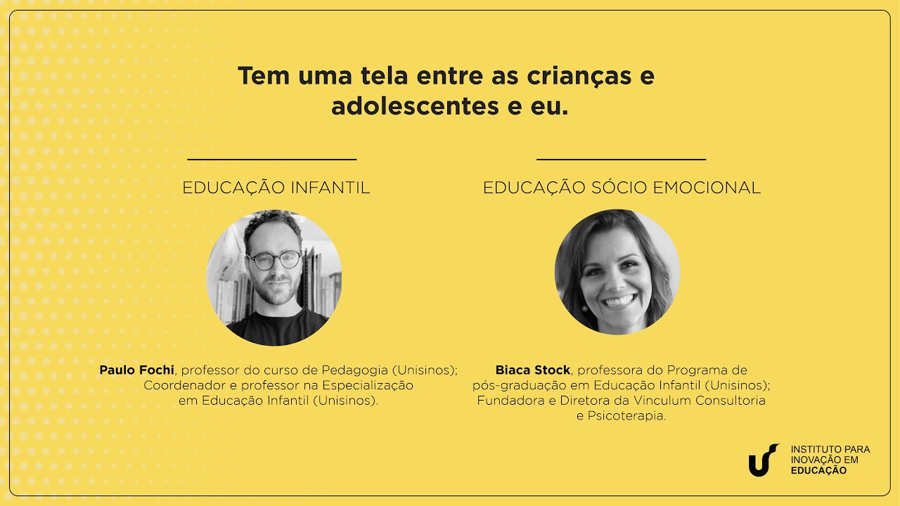 MOOC | Tem uma tela.... | Tem uma tela entre as crianças, adolescentes e eu