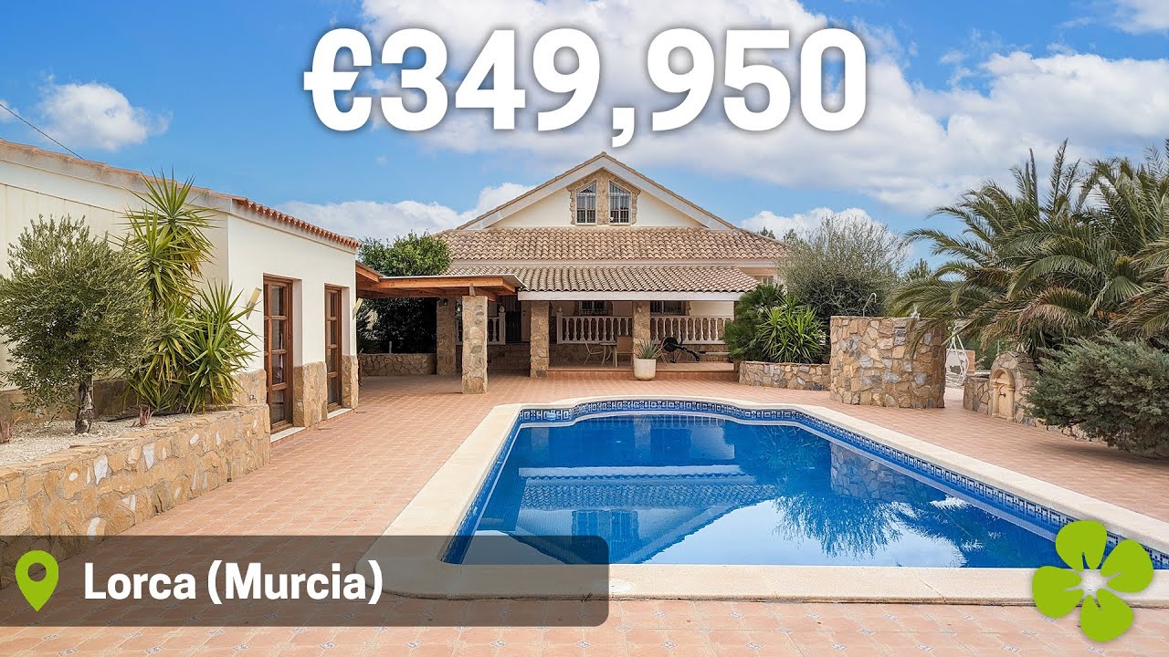 SOLD! - HOUSE TOUR SPAIN | Villa in Lorca @ €349,950 - ref. 02285