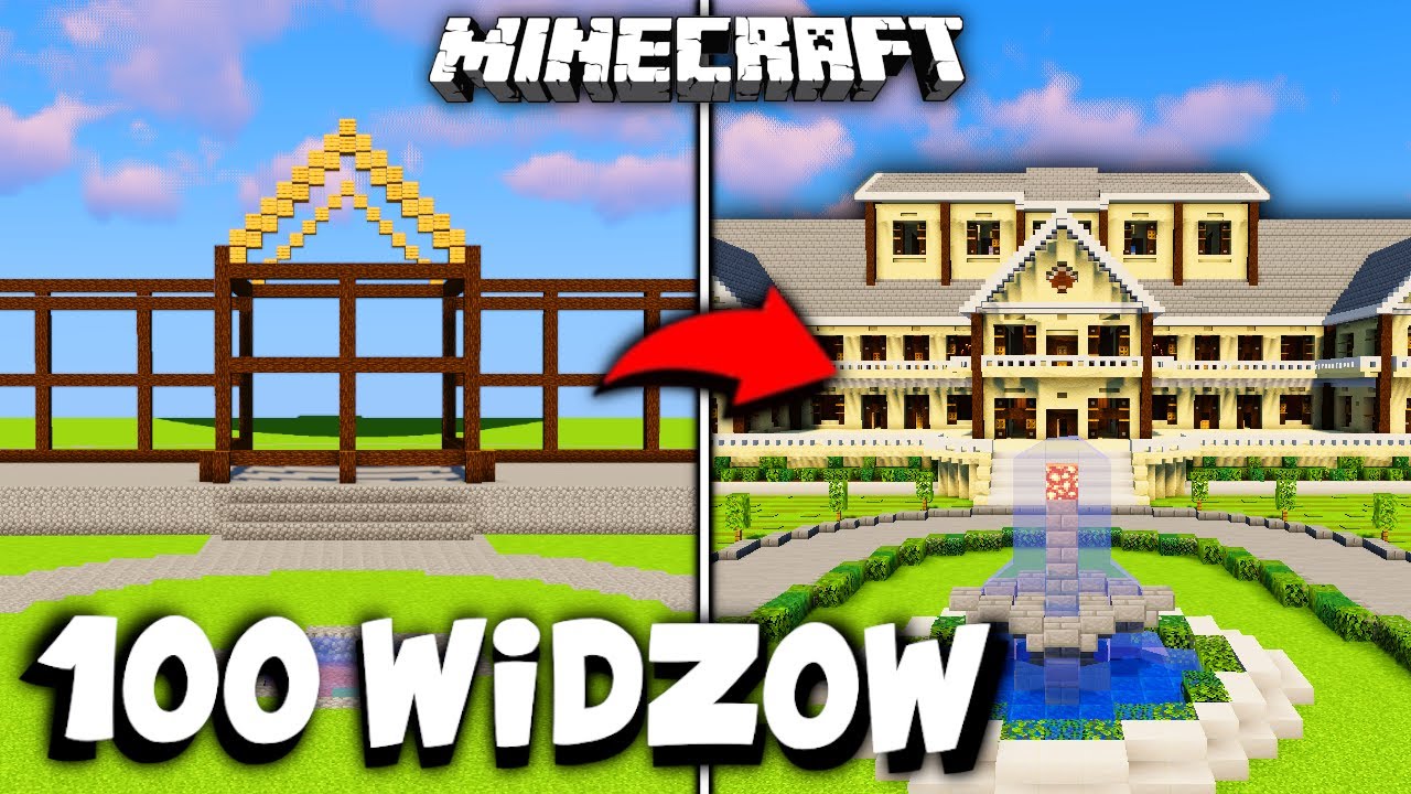 Dałem 100 WIDZOM godzinę na DOKOŃCZENIE MOJEGO DOMKU! *rekord świata*