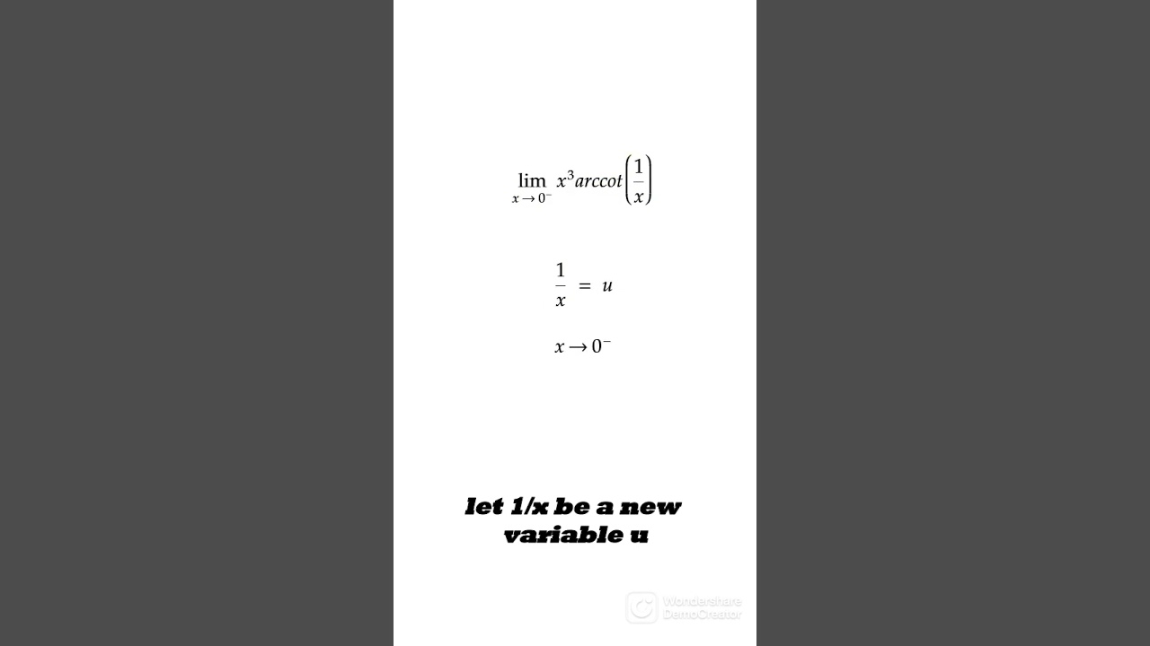 Quick Math Trick: Solving a Crazy Limit! 😱🔥 