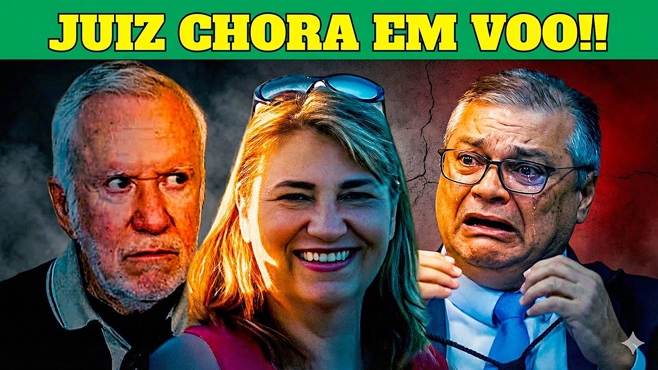 EXPLODIU AGORINHA! MINISTRO FOI CHAMADO DE GORDO NO AVIÃO E CHOROU FLÁVIO DINO IMITA MORAES VIRA VÍT
