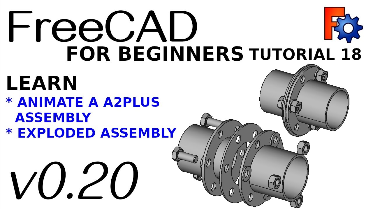 FreeCAD 0.20 для начинающих | 18 | Анимация взрывающейся сборки с крепежом