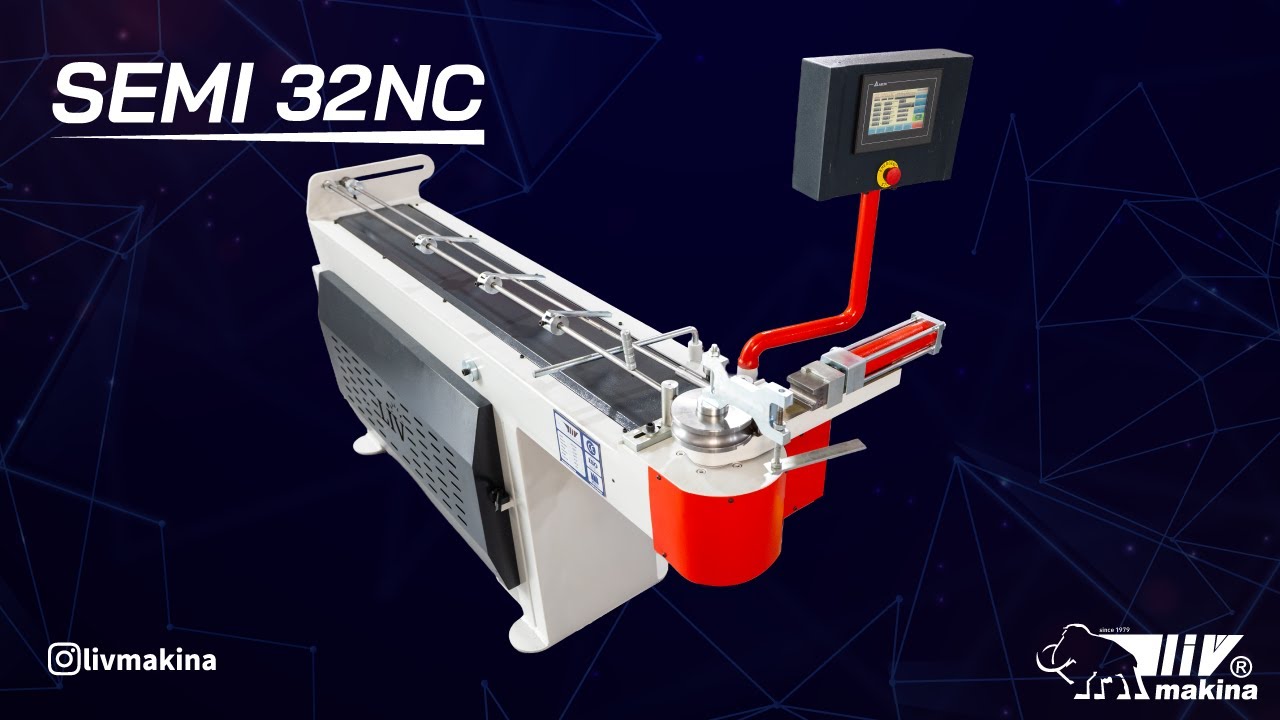 Semi 32 NC Hidrolik Boru Bükme Makinesi