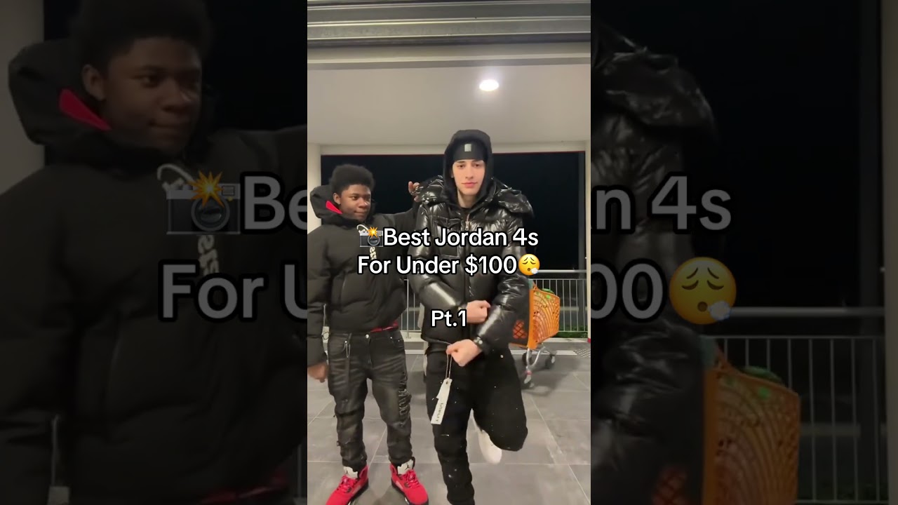 Best Jordan 4s for under $100⬆️SUBSCRIBE FOR DAILY DRIPPY CONTENT💦Follow my other Social Medias