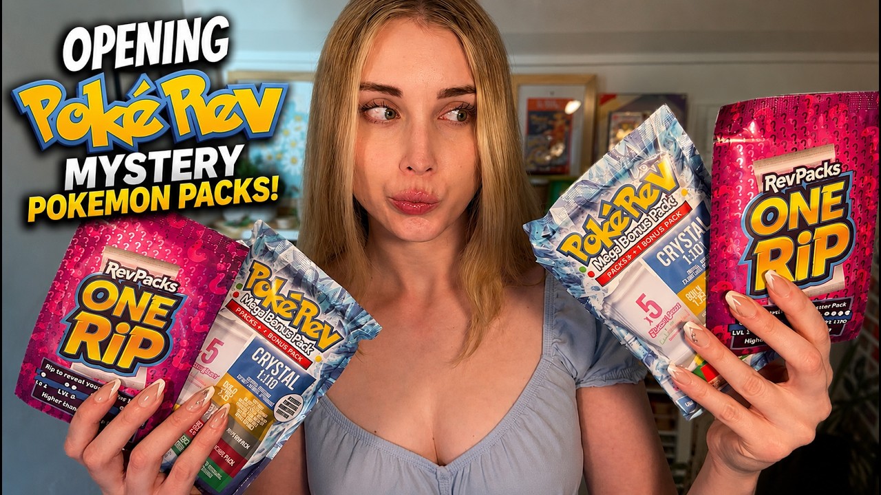 Открываю Mystery Packs от Pok&eacute;Rev! Стоило ли оно того? (О боже!) Распаковка Pok&eacute;mon