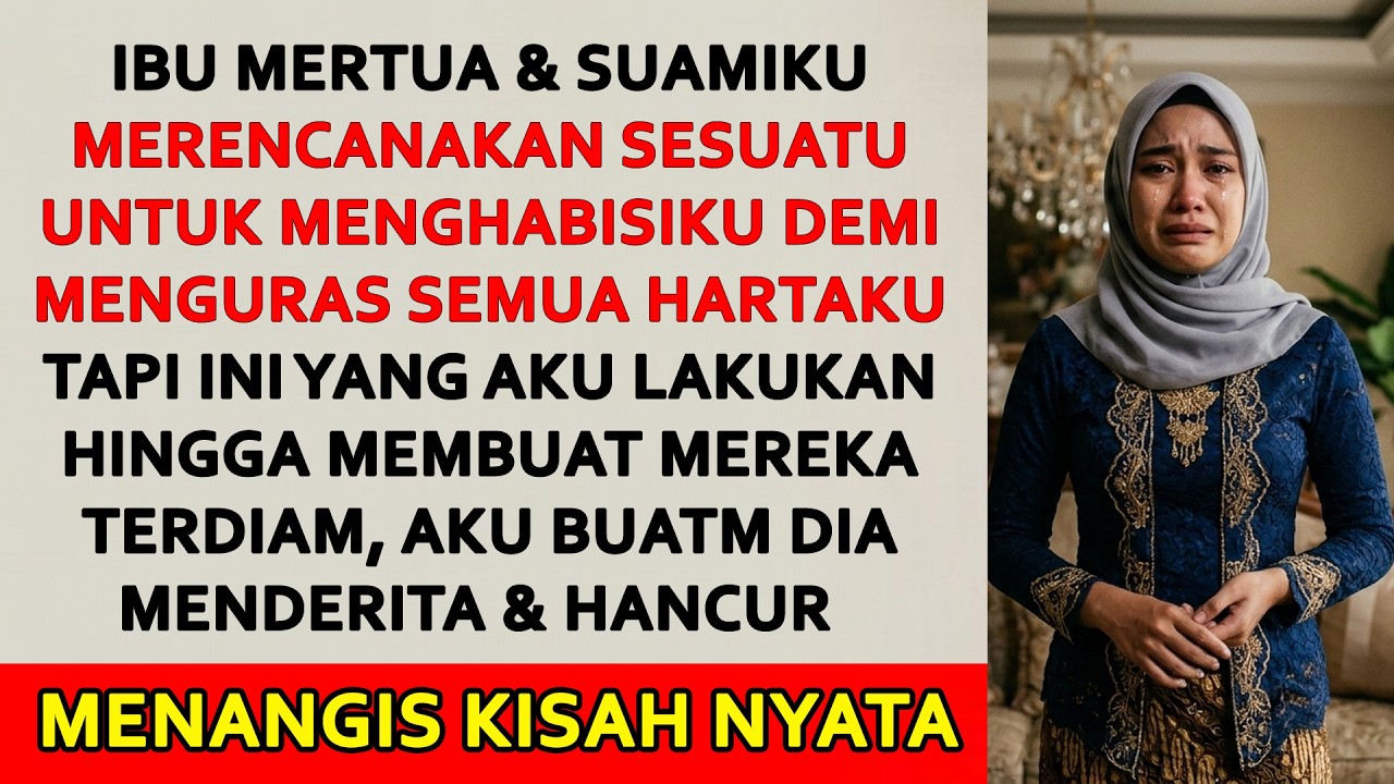 MERTUA & SUAMI RENCANAKAN MISTERIUS, DEMI KUASAI SEMUA HARTAKU, KUBUAT HANCUR #drama #novelromantis