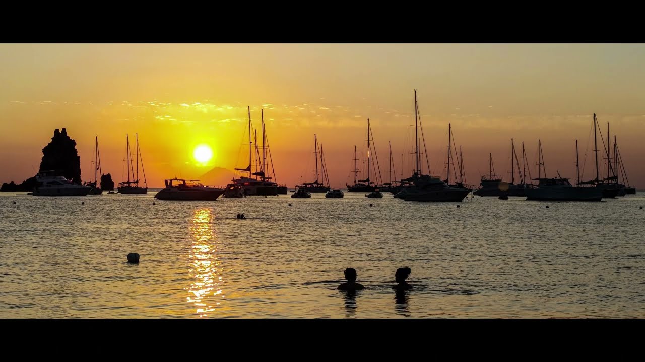 Vulcano: al tramonto