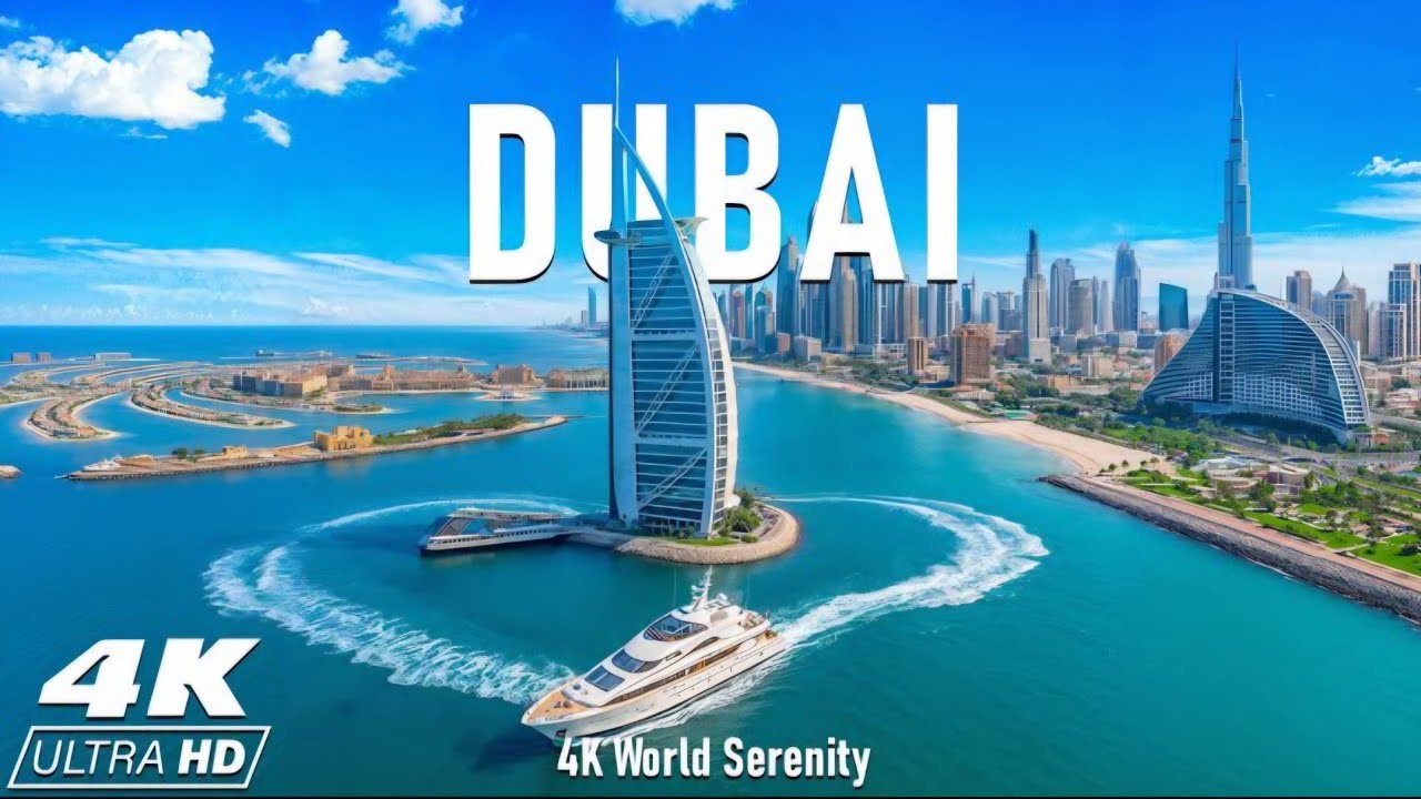 Wonder of Dubai 2026 4k view 🇦🇪 skyscrapers iconic landmarks 