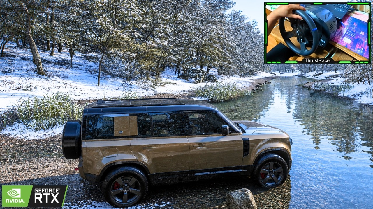 Land Rover Defender - Off Road | Forza Horizon 6 | Thrustmaster T300 Steering Wheel Gameplay