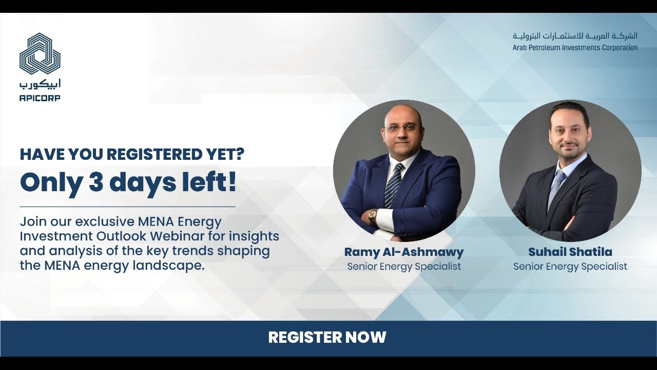 APICORP Webinar - MENA Energy Investment Outlook 2022-2026