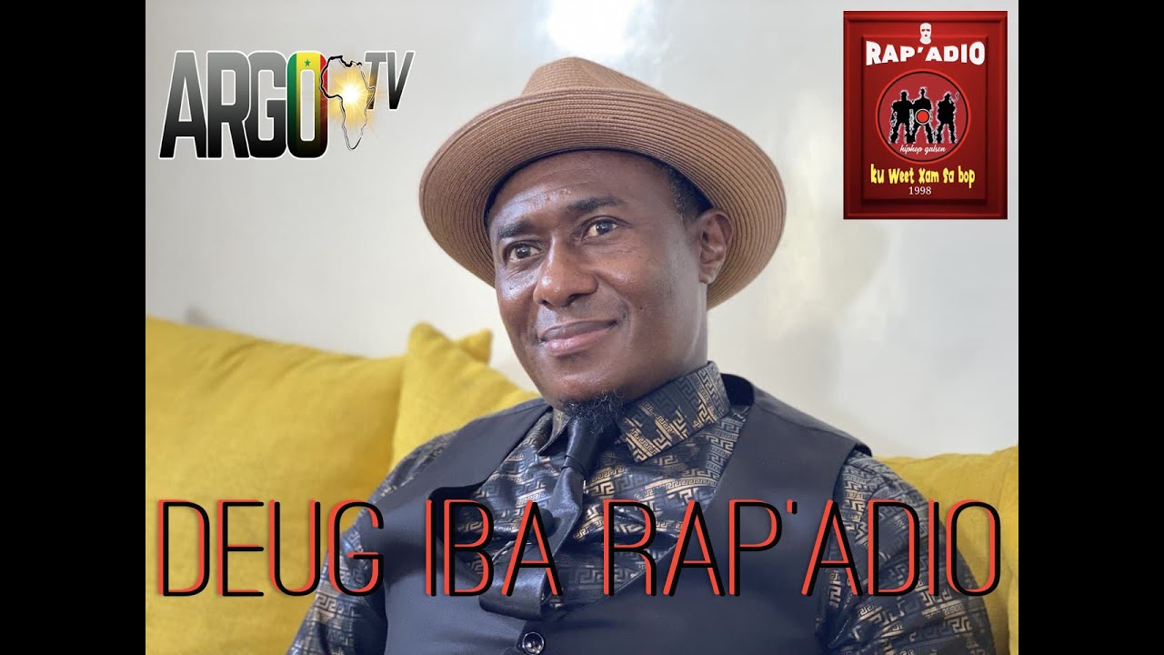 La légende Deug Iba du mythique groupe Rap'Adio sans détours sur ARGO TV