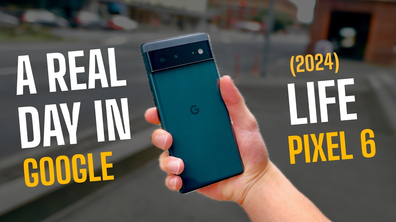 Google Pixel 6 в 2024 году! — Реальный день из жизни