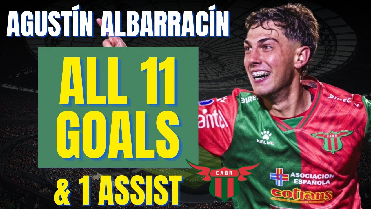 Agust&iacute;n Albarrac&iacute;n - ALL 11 GOALS & ASSISTS FOR BOSTON RIVER | Skills & Highlights