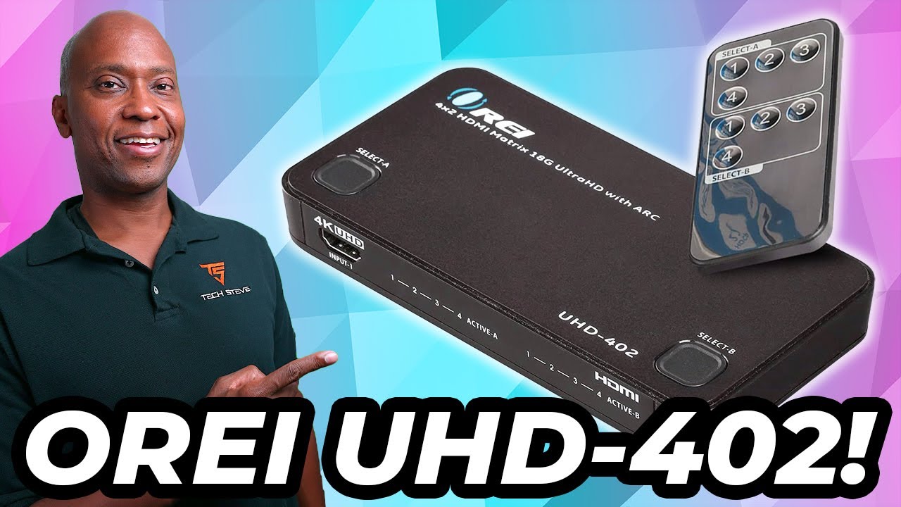 HDMI-свитчер с поддержкой ARC и 4K60 Гц | OREI UHD 402