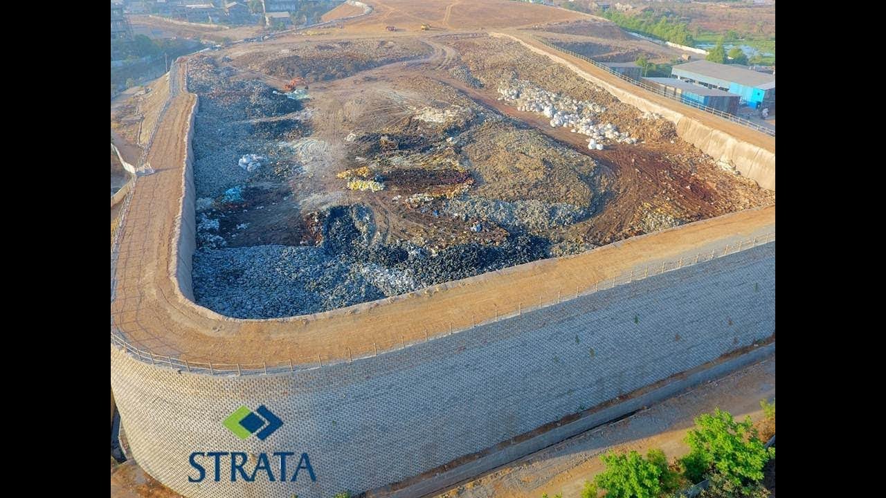 Strata creates the 1st vertical landfill in India