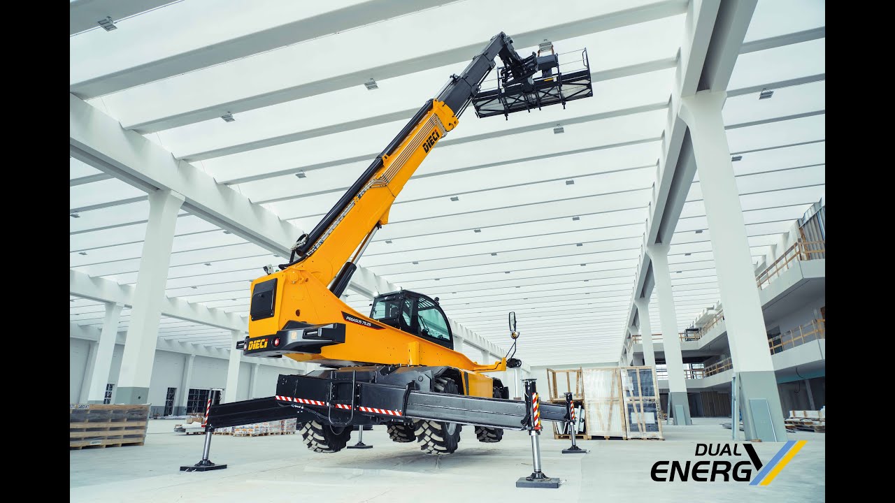 DIECI-e  | Rotary telehandler with Dual Energy