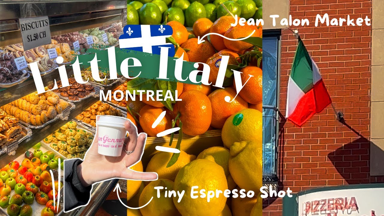 MONTREAL VLOG | Let’s stroll in Little Italy during winter