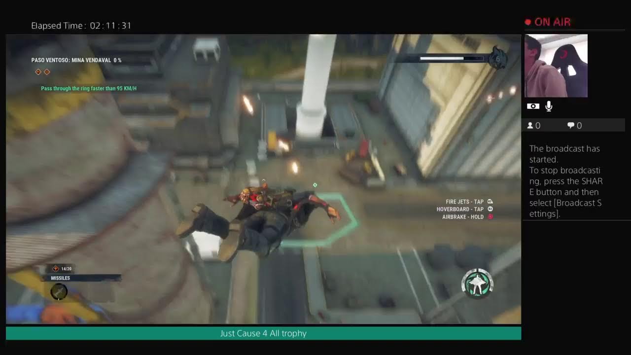 Just Cause 4 all trophy