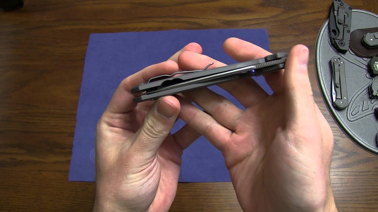 CRK Sebenza: Lockup Trick