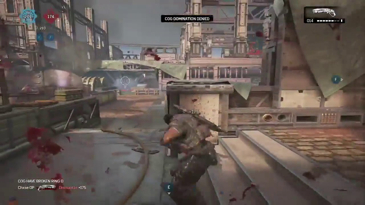 Chxse OP - Gears of War 4 Competitive Outplays Montage