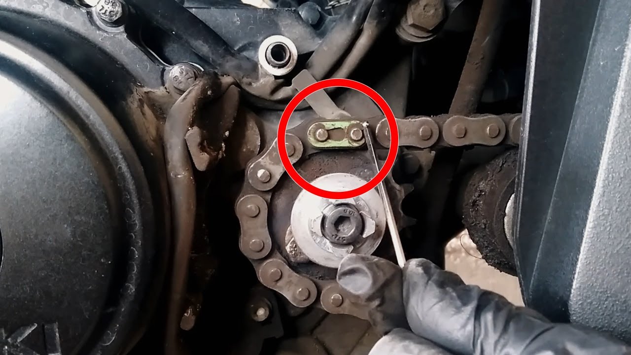 Así de rápido quitas la cadena de tu Moto Suzuki Intruder