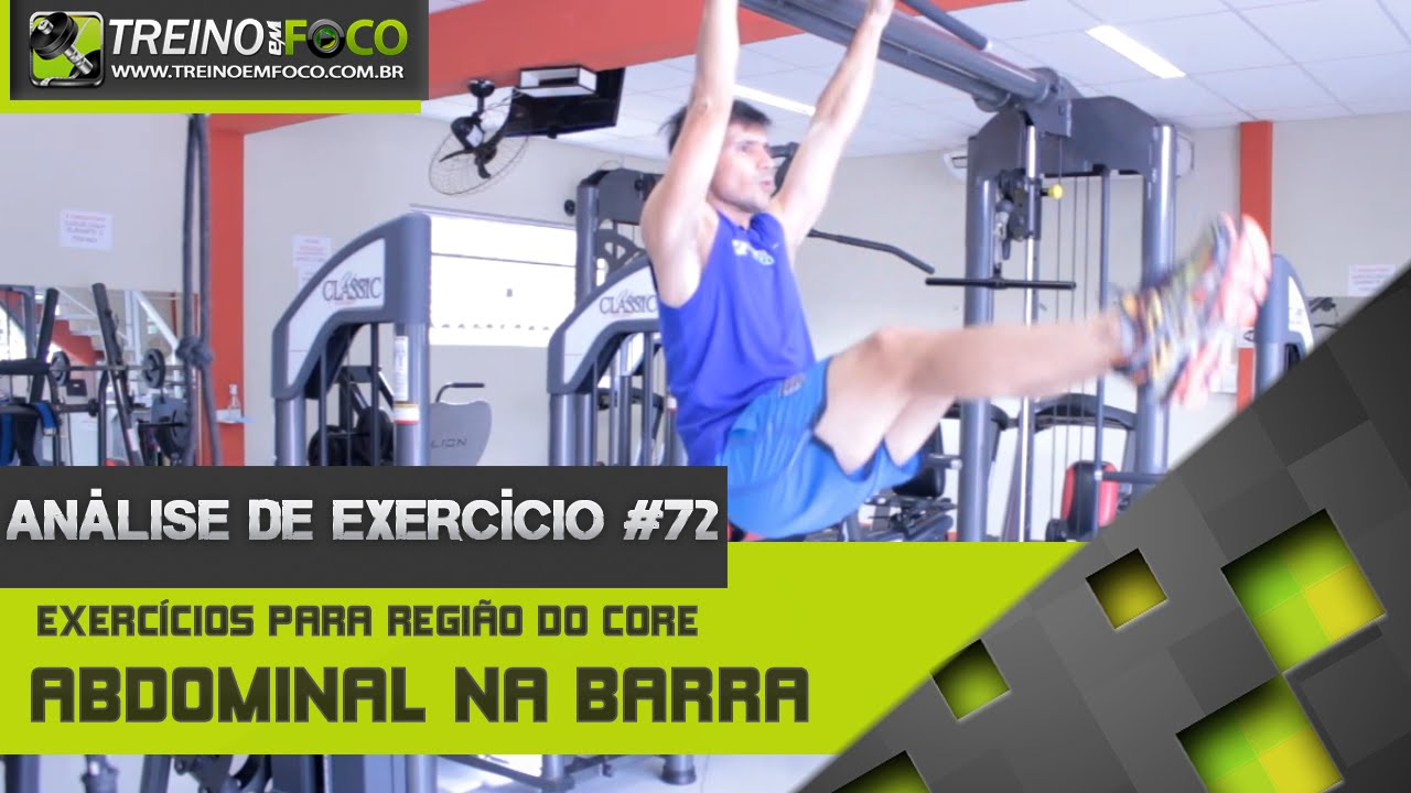 Como executar abdominal na barra - Análise de Exercício #72