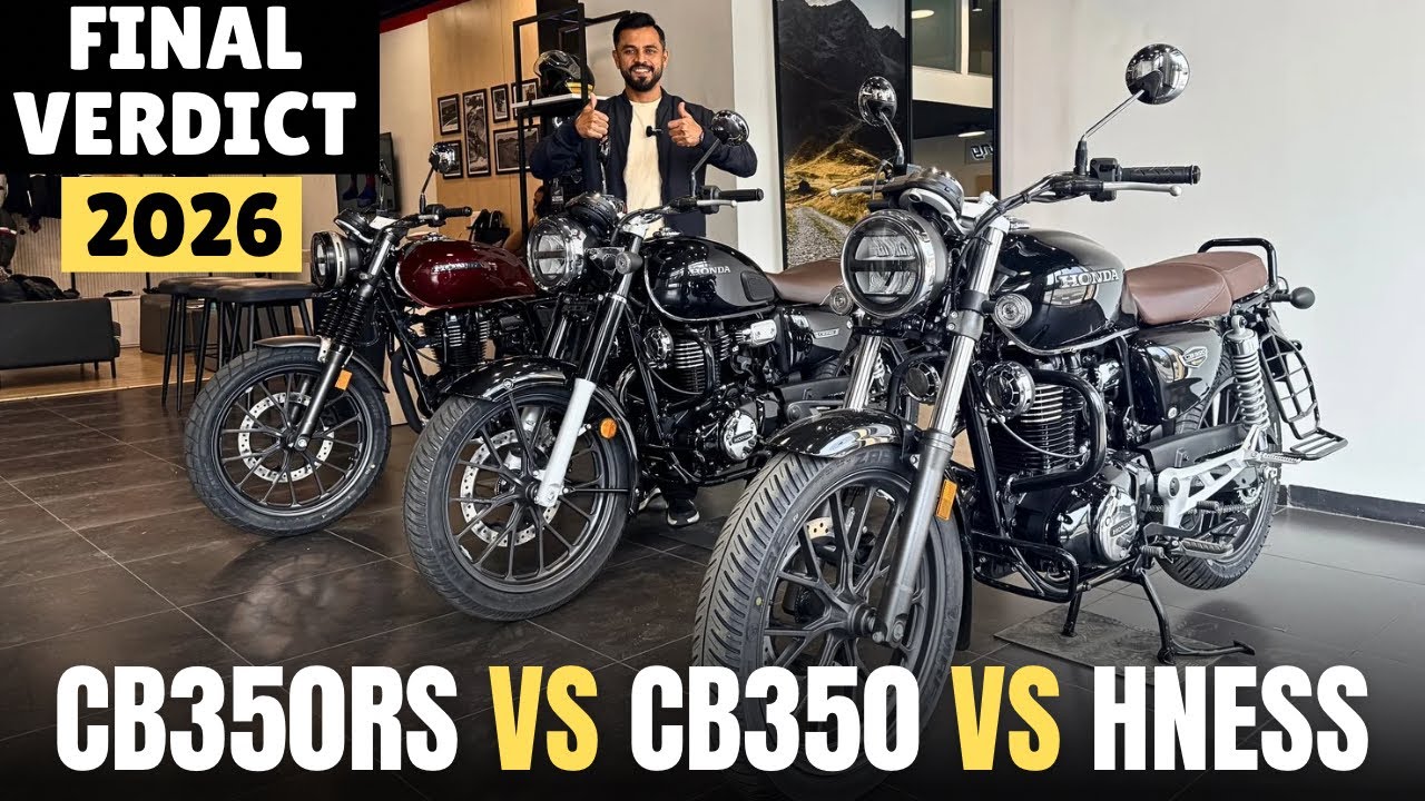 Honda CB350RS vs H&rsquo;ness vs CB350 &ndash; My Final Pick in 2026 🔥