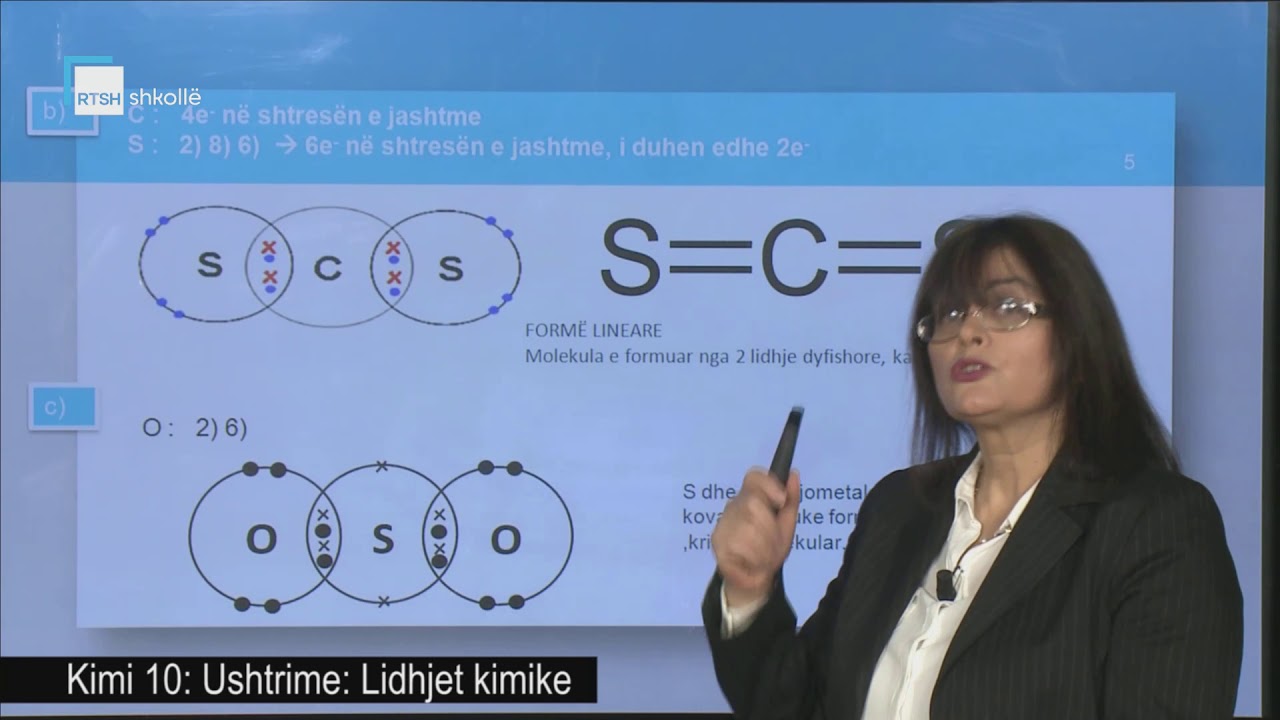 Kimi 10 - Ushtrime. Lidhjet kimike.