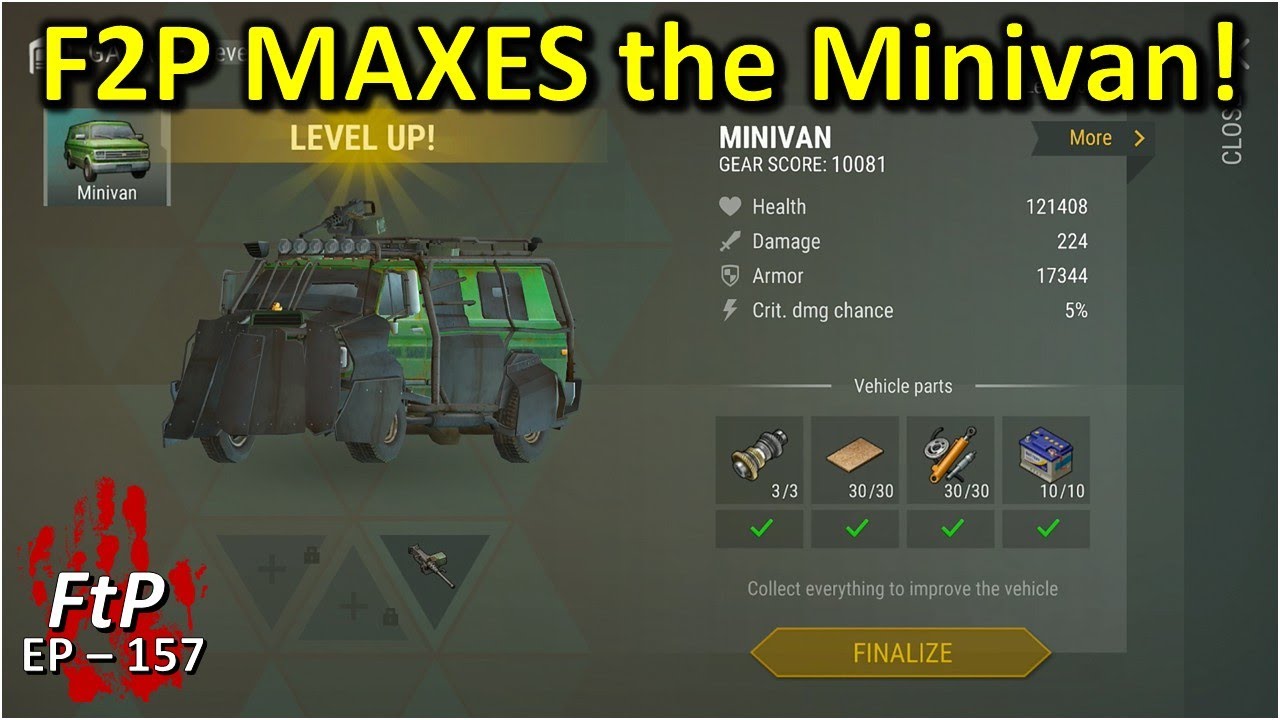 MAXING the Settlement Minivan в бесплатной версии! - Эпизод 157 - Бесплатная версия [Last Day on ...