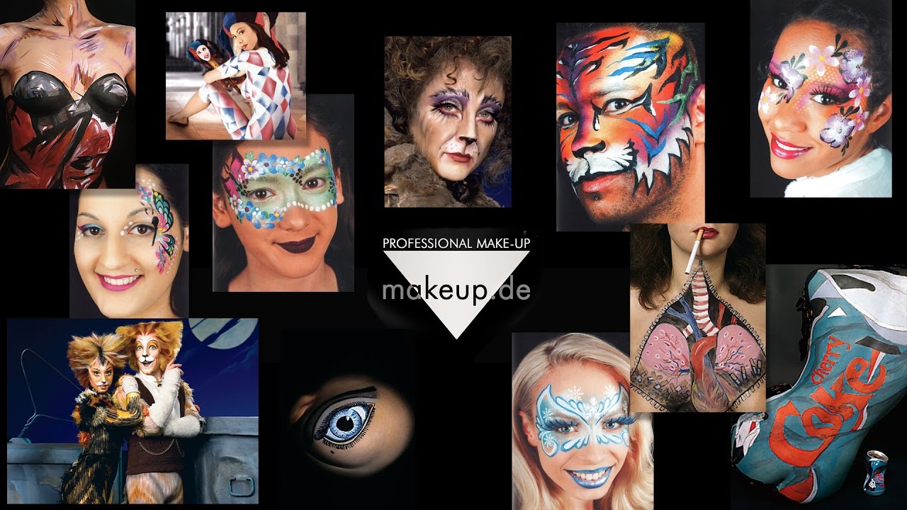 Bodypainting Farbe und Körperfarbe - Produkte und Anleitungen