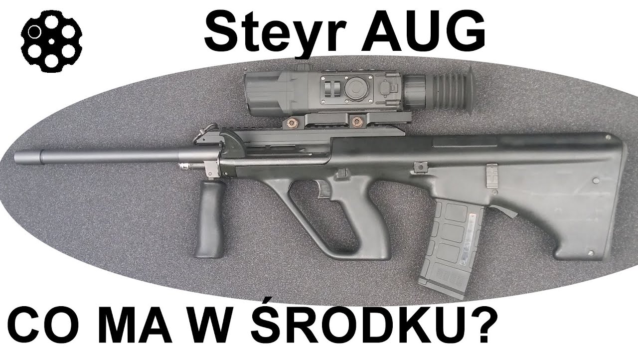 # 114 Steyr AUG A3. Budowa i rozkładanie.