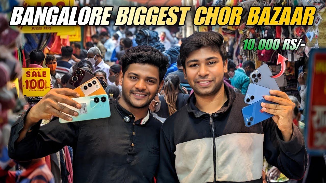 Bangalore chor Bazaar | Sunday Bazaar full detail video A to Z branded products for wholesale prices