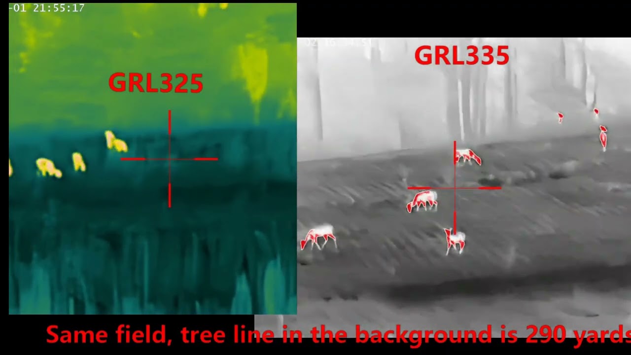 GOYOJO GRL335 VS GRS225RF VS GRL325 #goyojo #thermal #thermalscope #hunting #tacticalgear #optics