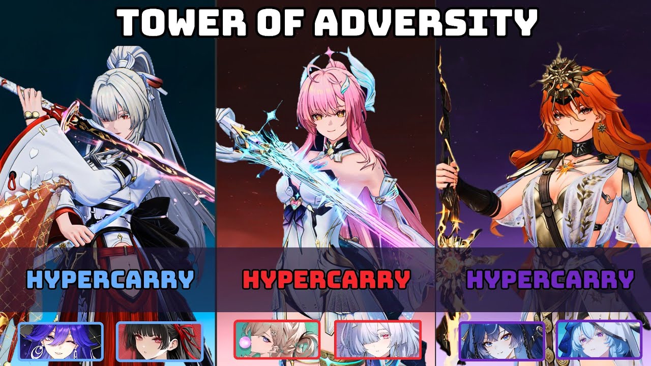 S0 Augusta / S0 Aemeath / S0 Hiyuki | ToA 3.5 | Wuthering Waves