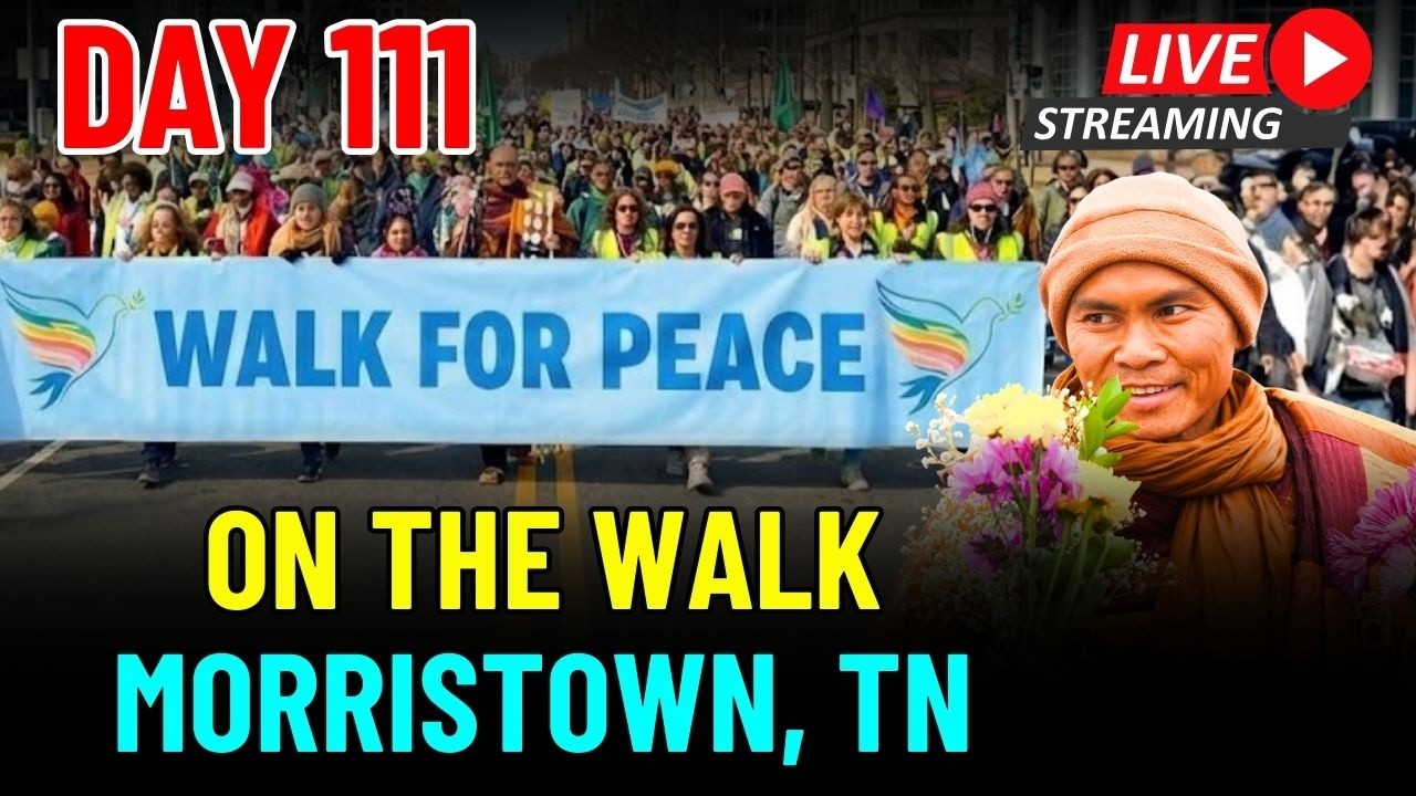 🔴 Livestream: Day 111 On the Walk — Morristown, TN | Walk for Peace