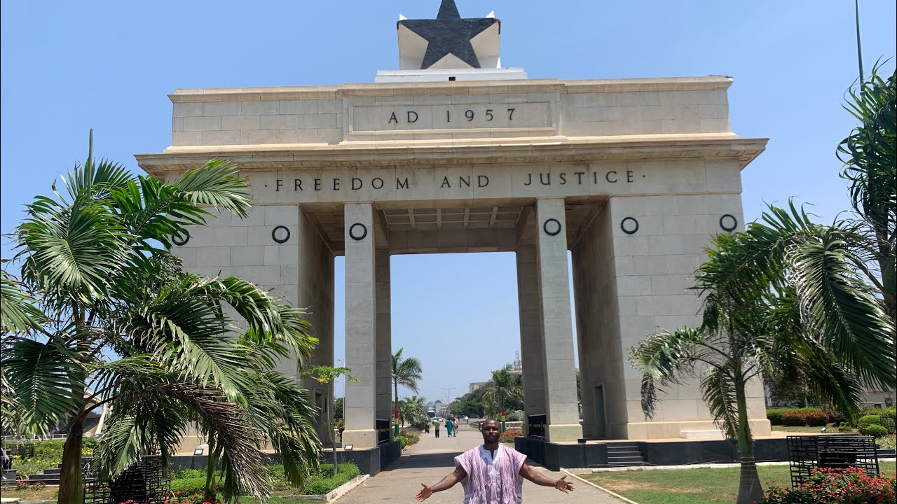 History on the Black Star Square also known as Independence Square in Ghana | Travel in Ghana