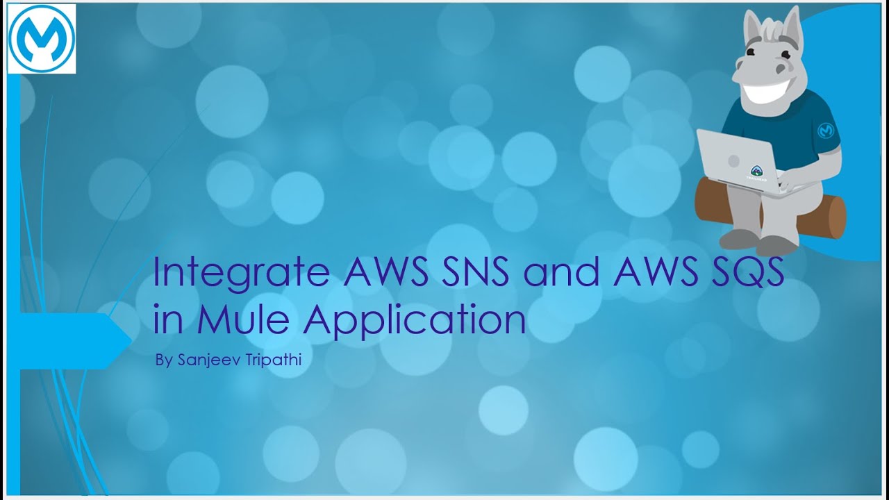 Integrate AWS SNS and AWS SQS in mule application - Publish Subscriber Asynchronous design patterns