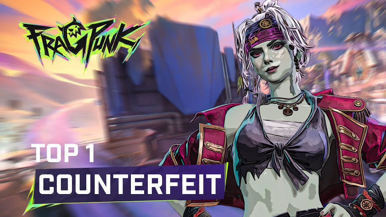 TOP #1 GLOBAL COUNTERFEIT ! notey - FRAGPUNK PRO GAMEPLAY
