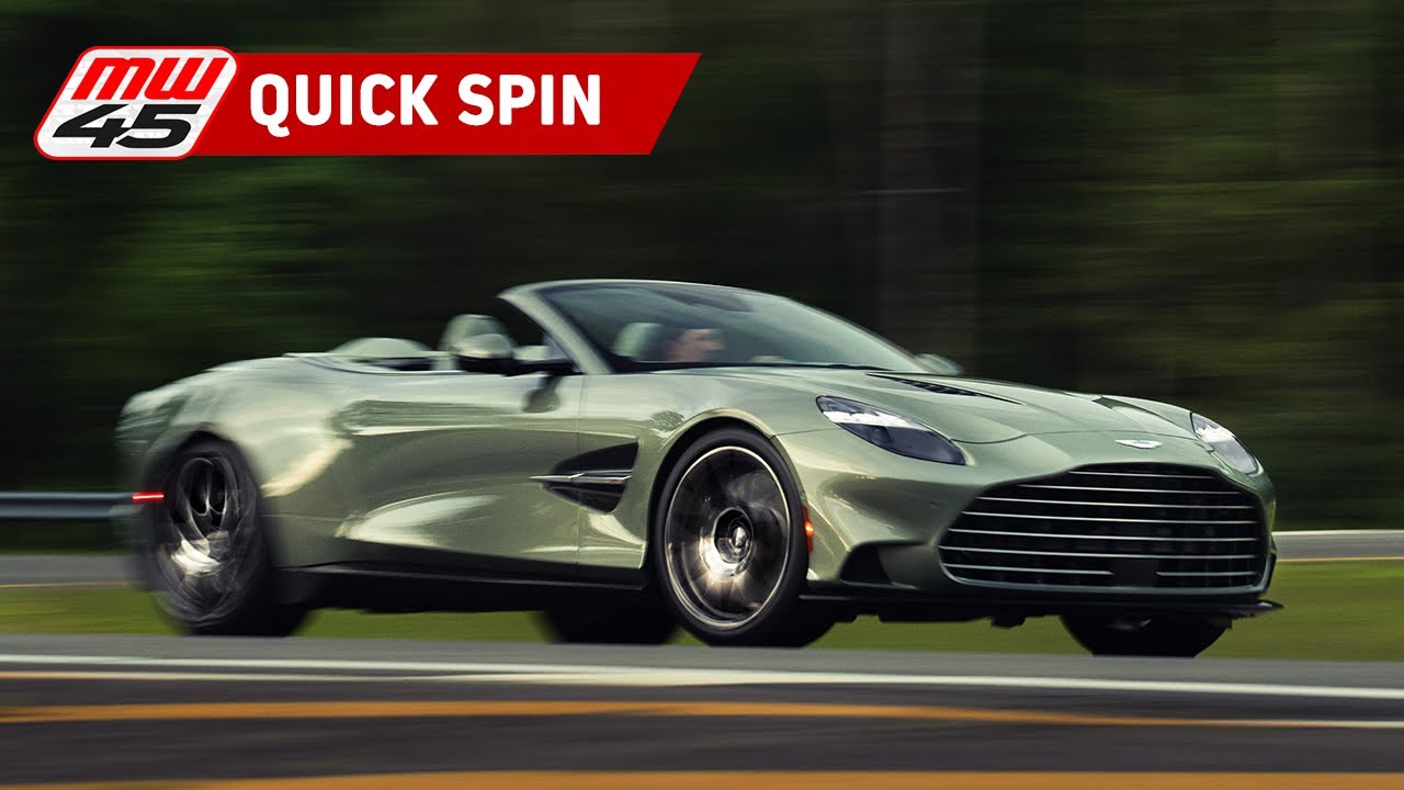 Aston Martin Vanquish Volante 2026 года | Быстрый обзор MotorWeek