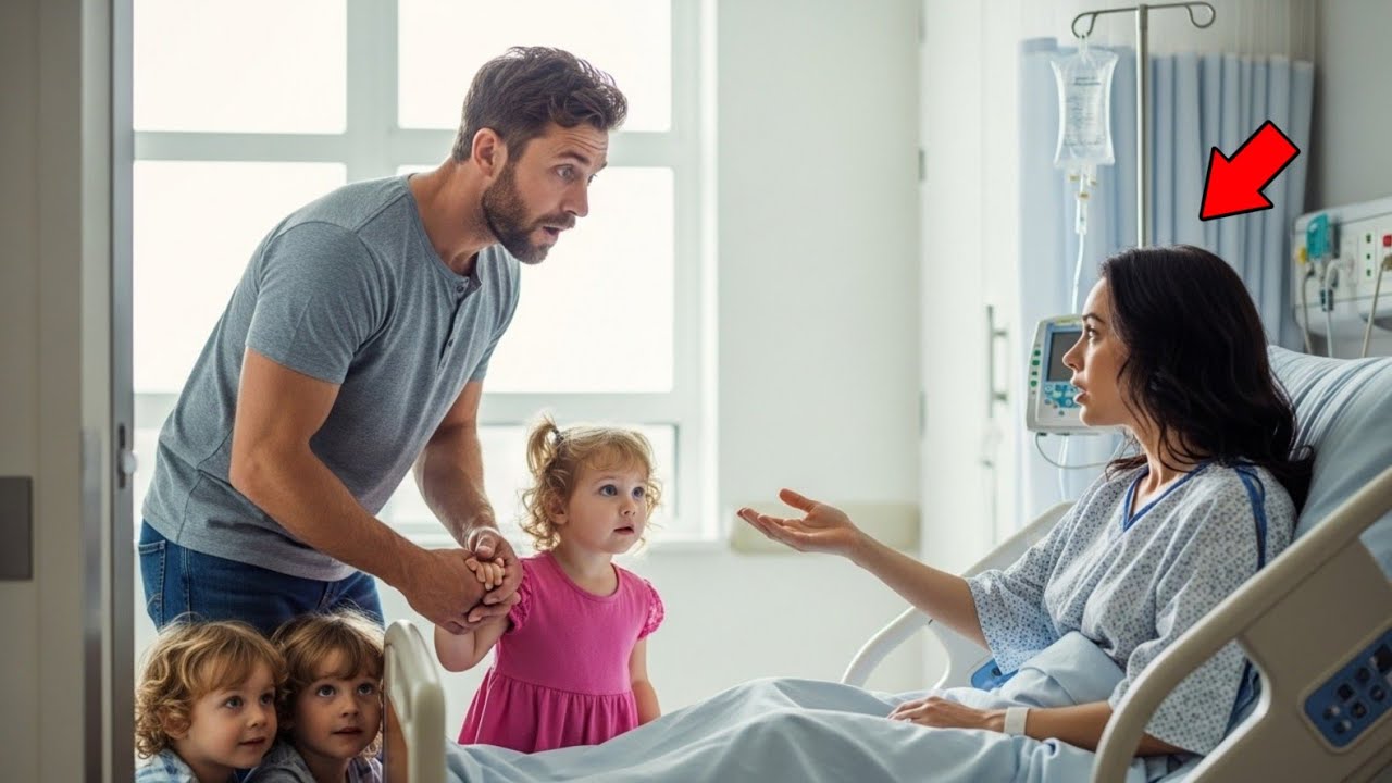 Single Dad Chases Triplets Into Wrong Room — Meets Dying Woman, Marries Her 1 Year Later