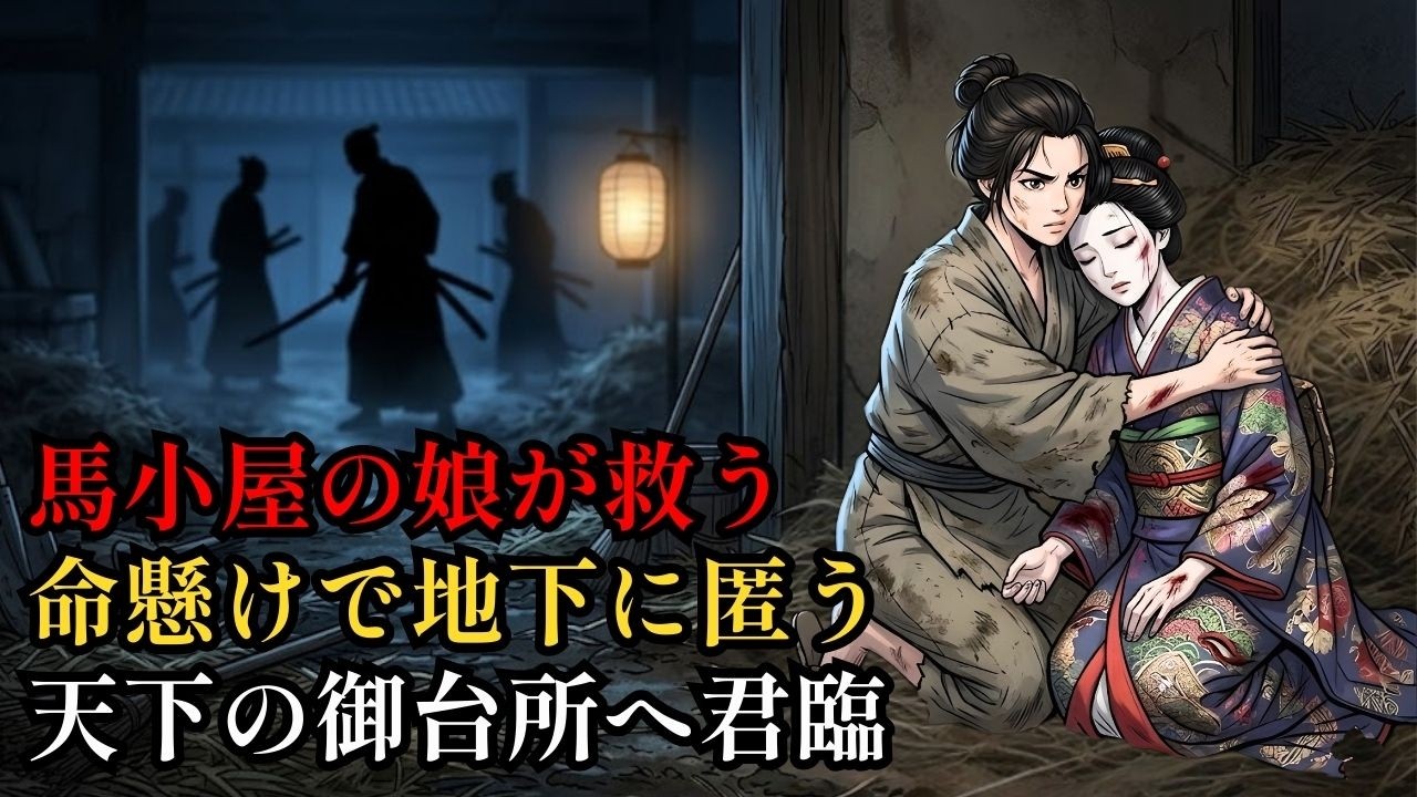 馬小屋の下女が追われる若君を暗い地下蔵に匿った日 運命が逆転し奴隷から幕府を動かす天下の御台所へと成り上がる和風時代劇 | 野談 | 伝説 | 昔話 | 説話 | 民話.