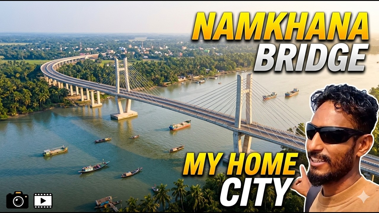 Namkhana bridge my 🏠 city 