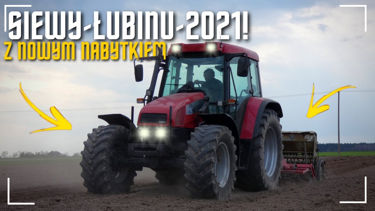 |🔥| Siewy łubinu z nowym nabytkiem 2021 |🔥| Case Cs 94 |🔥| Poznaniak  |🔥|