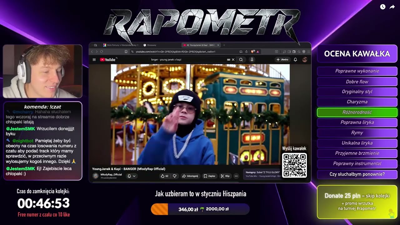 𝗣𝗘𝗚𝗘 - Ocena naszego kawałka BANGER - Young Janek & Kapi