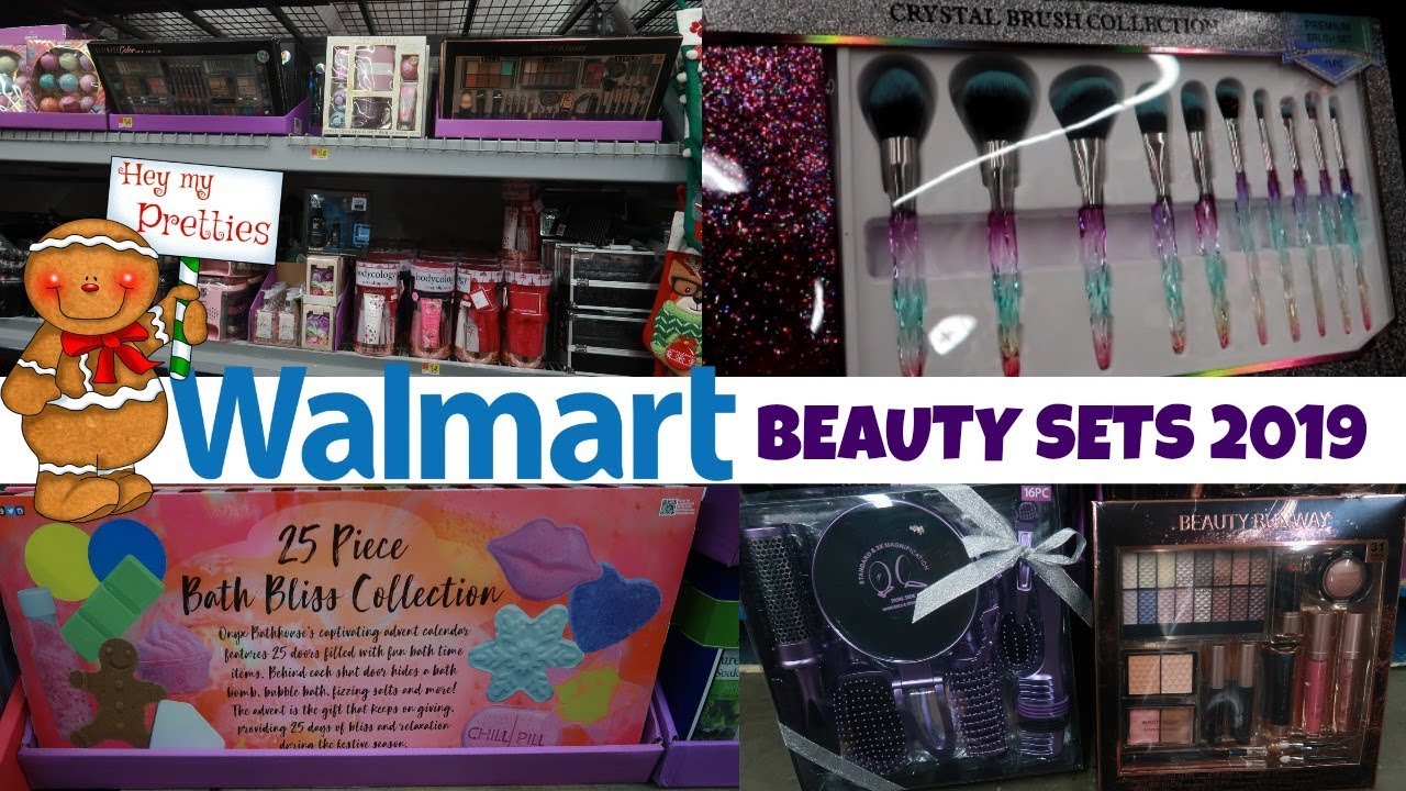 WALMART / MAKEUP & BEAUTY SETS FOR CHRISTMAS 2019