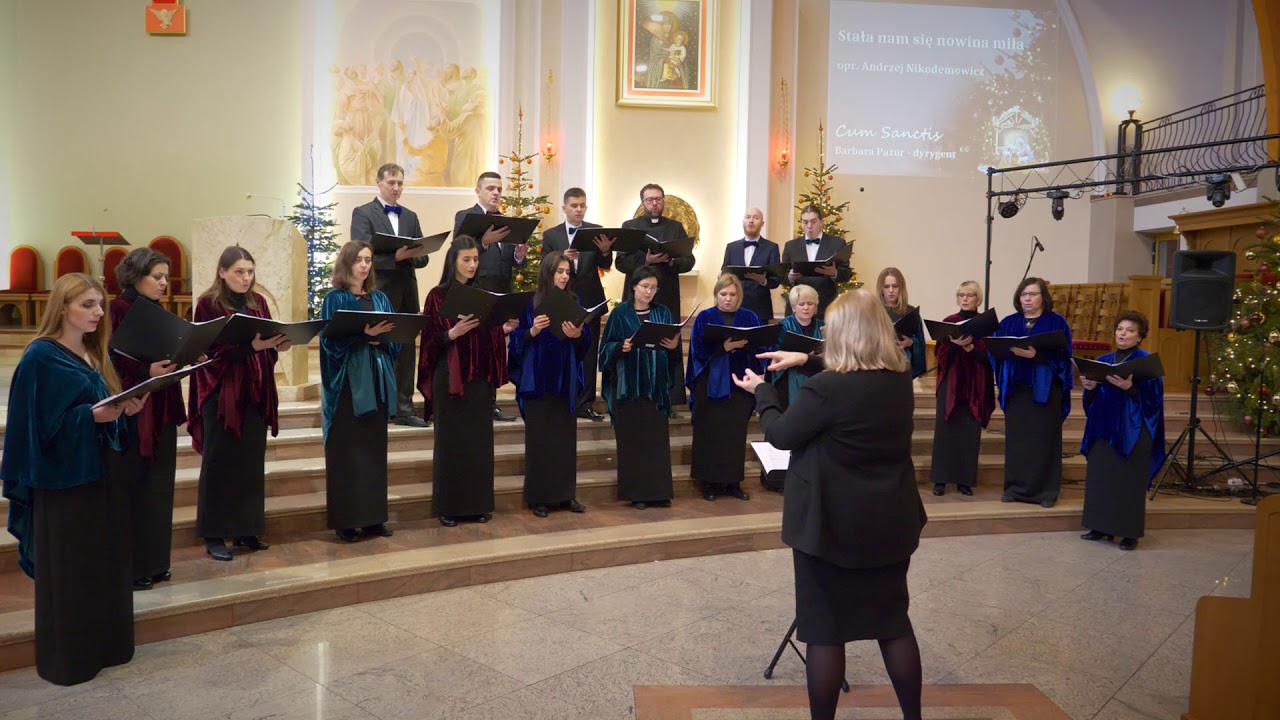 Stała nam się nowina miła CUM SANCTIS