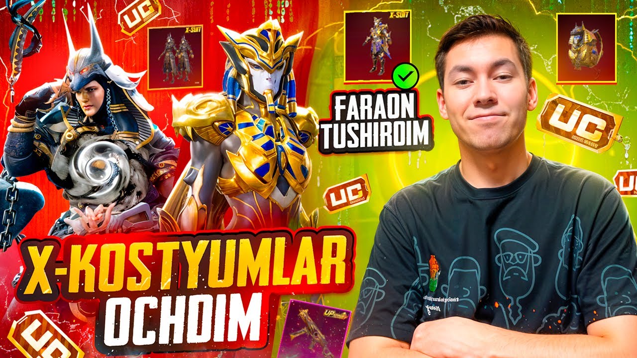 30.000 UCga X-KOSTYUMLAR OCHDIM! 😱 VANIHOYAT OMAD KELDI🥵 HAMMASINI TUSHIRDIM - FARAON KUCHAYTIRDIM 😎